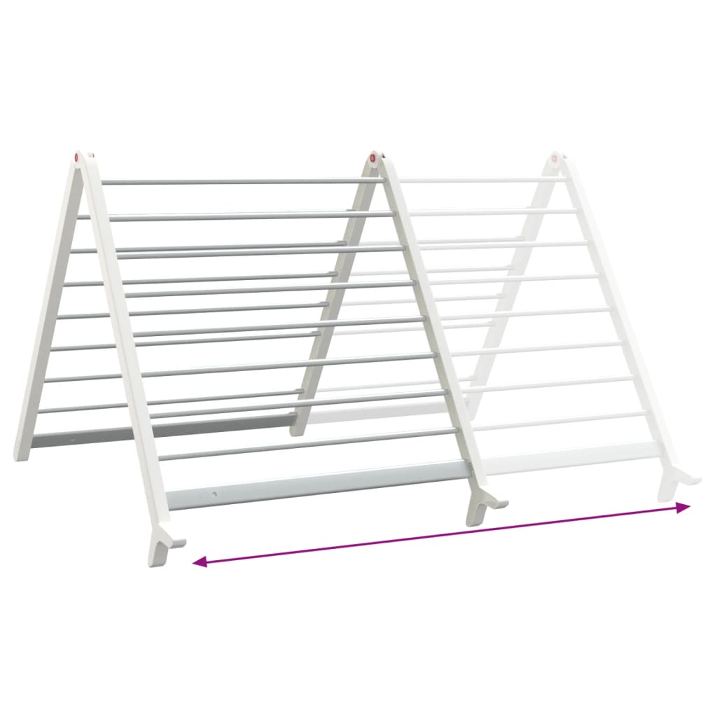 Stendibiancheria Vasca da Bagno Estensibile 53-90 cm Alluminio